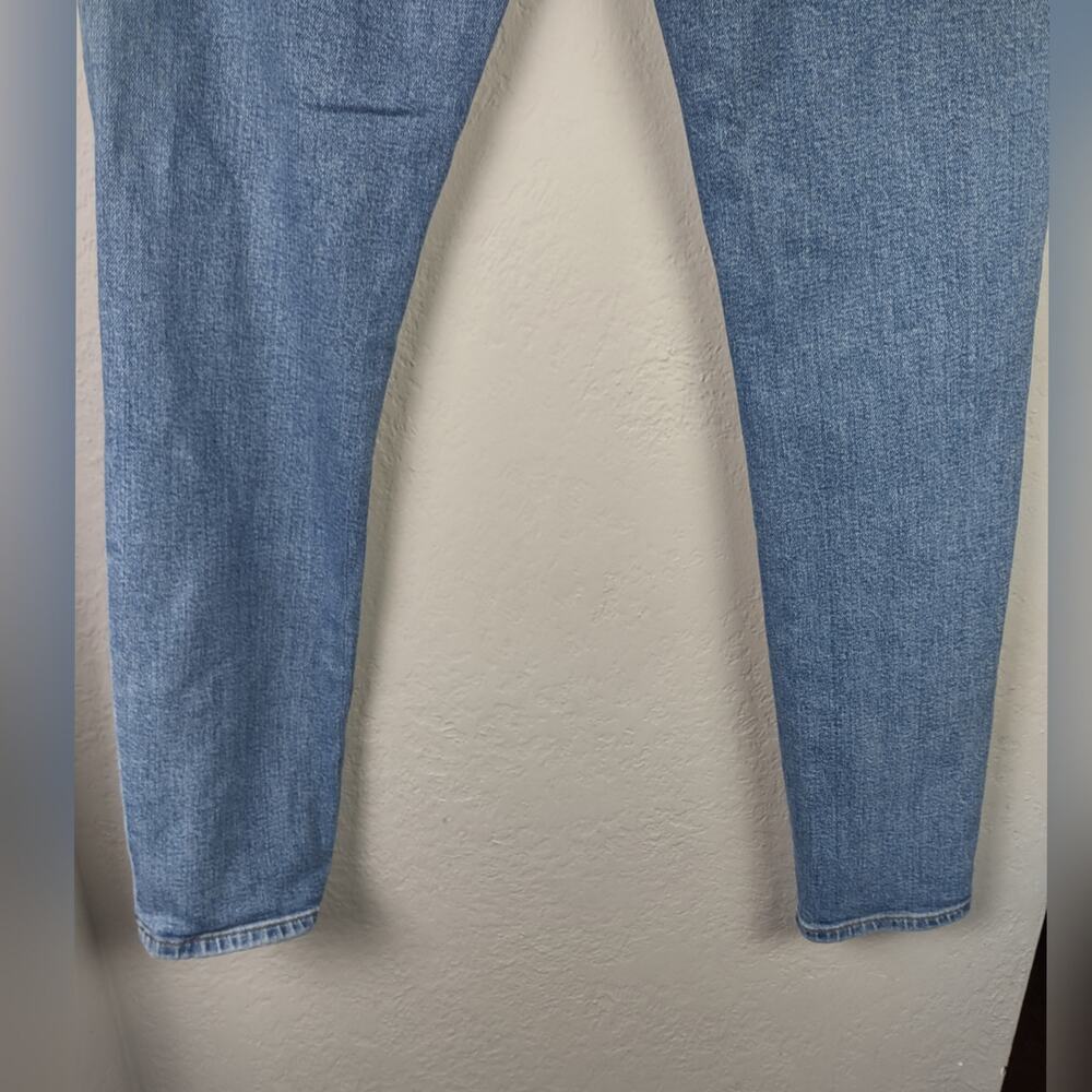 RE/DONE Ultra High Rise Jeans Fade Away Destroyed Size 31 - Picture 15 of 16